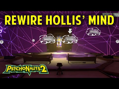 How to Rewire Hollis' Mind in Hollis' Classroom | Psychonauts 2