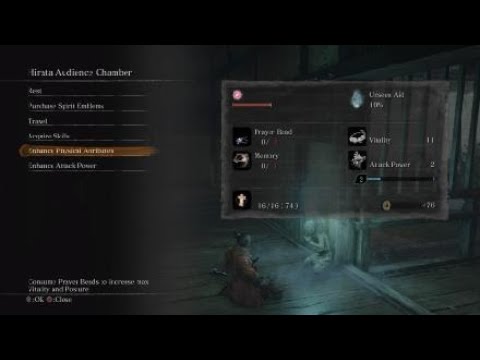 How to upgrade health/vitality in Sekiro: Shadows Die Twice