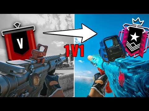 I 1v1'd Every Rank in Rainbow Six Siege….