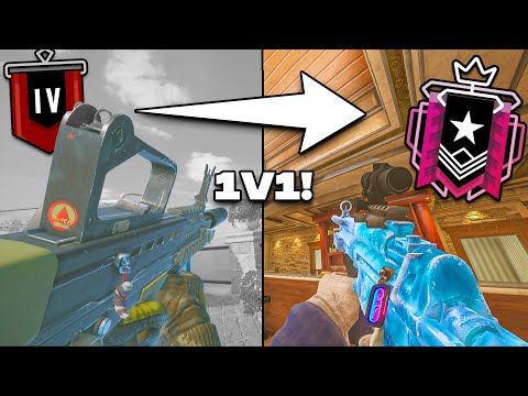 I 1v1'd Every Rank in Rainbow Six Siege….