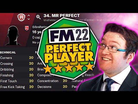 I Made The Perfect Player in FM22 | Football Manager 2022 Experiment