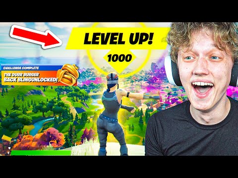 I met the FIRST LEVEL 1,000 player in Fortnite… (max level)