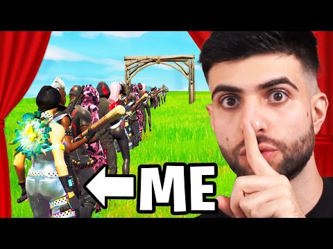 I Went UNDERCOVER in a Fortnite Fashion Show!