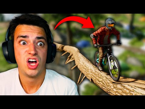 INSANE BIKE COURSE IN THE WOODS! (Riders Republic)