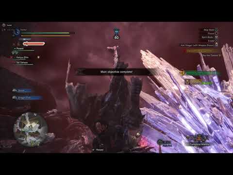 Insane final blow killing Teostra  – Monster Hunter World: Iceborne