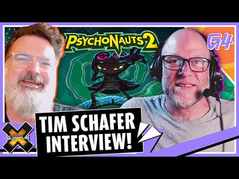 Interview with Tim Schafer: Psychonauts 2 | X-Play Talk