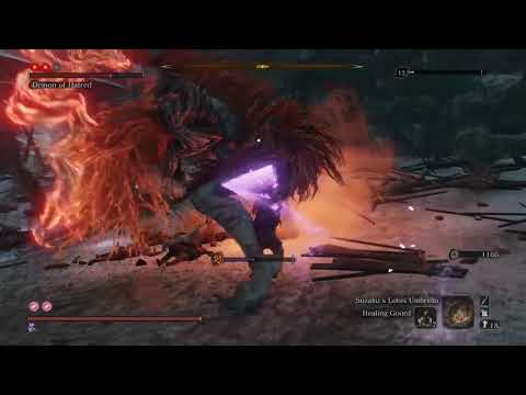 I've learned his moves | Sekiro: Shadows Die Twice