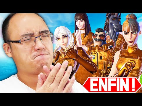 J'AI ENFIN DÉBLOQUÉ LES SKINS LES PLUS RARES SUR FORTNITE SAISON 8 !