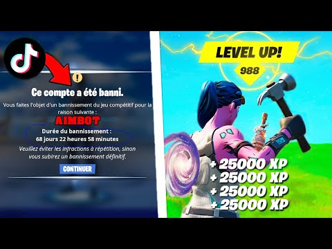 J'ai passé 24 HEURES à ESSAYER de me faire BAN À VIE de Fortnite… (glitch xp illimité)