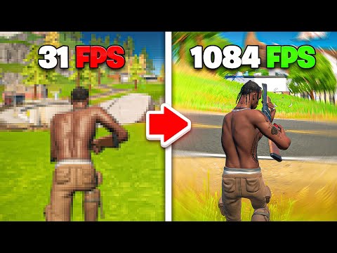 J'ai testé FORTNITE avec 1000 FPS… (c'est incroyable)
