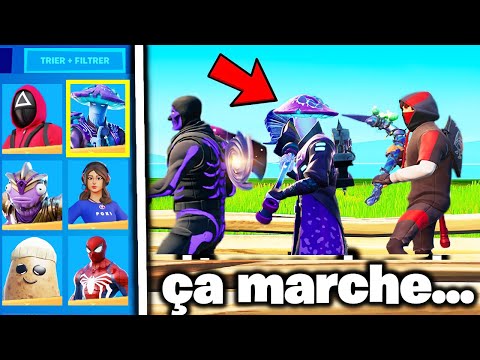 J'ai utilisé des SKINS HACKÉ du CHAPITRE 3 pour TRICHER dans les DÉFILÉS de MODE sur Fortnite…