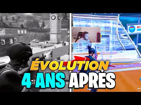 Je réagis à mon évolution sur FORTNITE ! (j'étais trop fort)