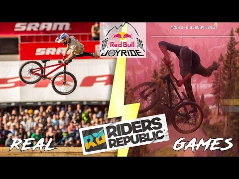 Je refais les Runs de la Red bull Joyride sur Riders Republic