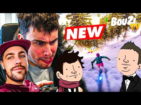 J'ESSAYE DE BATTRE CES GROS YOUTUBERS SUR CE NEW JEU ! (Riders Republic)