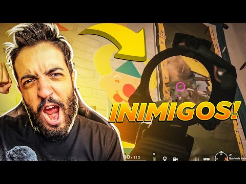 JOGANDO APENAS NA INTELIGÊNCIA – RAINBOW SIX SIEGE