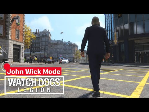 John Wick Badass High Action Combat Compilations | Watch Dogs Legion Gameplay