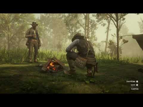 John’s Identity Recognized After Stranger Invites Him To Camp – Red Dead Redemption 2