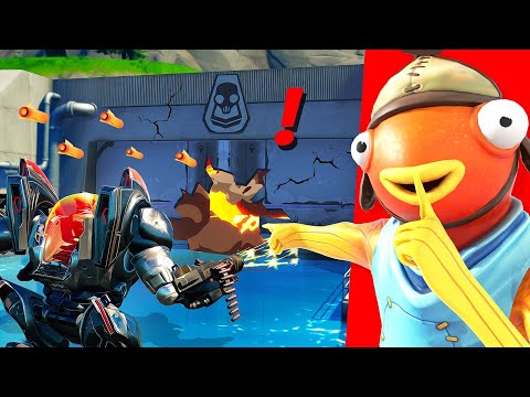 J'OUVRE le BUNKER du BOSS BRUTUS avec la BRUTE de FORTNITE ? Expérience Saison 8