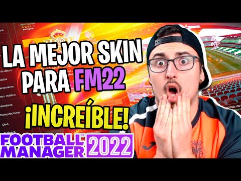 LA MEJOR SKIN PARA FM22 ¡ULTRA COMPLETA! | FOOTBALL MANAGER 2022 en Español | OPZ Elite 2022