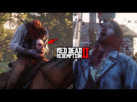 Las Muertes MÁS BRUTALES y SANGRIENTAS de Red Dead Redemption 2