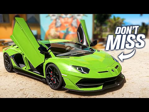 LAST CHANCE To Unlock the Lamborghini SVJ In Forza Horizon 5!