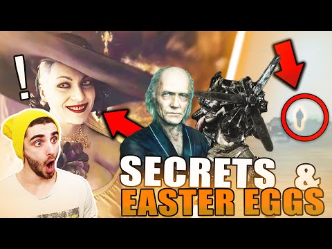 Les SECRETS et RÉFÉRENCES dans RESIDENT EVIL VILLAGE (Umbrella, Frankenstein, …) EASTER EGG