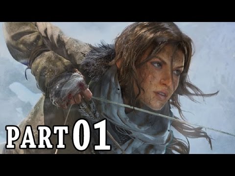 Let's Play Rise of the Tomb Raider Gameplay German Deutsch Part 1 – Eiskalter Anfang