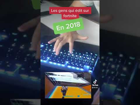L’évolution des joueurs fortnite de 2018 a 2021 🤣 #shorts