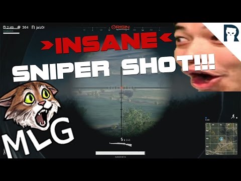 Lirik's Insane Sniper Shot w/ chat reaction – Playerunknown's Battlegrounds Highlight
