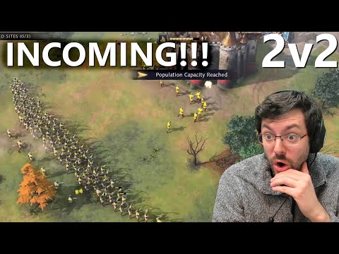 LONGBOWS EVERYWHERE! Age of Empires 4 – 2v2