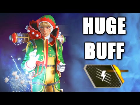 looks like wattson has acquired the BIGGEST BUFF in apex legends