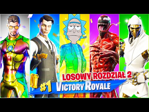Losowy MAX SKIN z ROZDZIAŁU 2 w Fortnite! 🔥 (SEZON 1/8!)