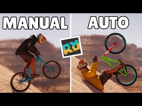 Manual Landing VS Auto Landing | Riders Republic