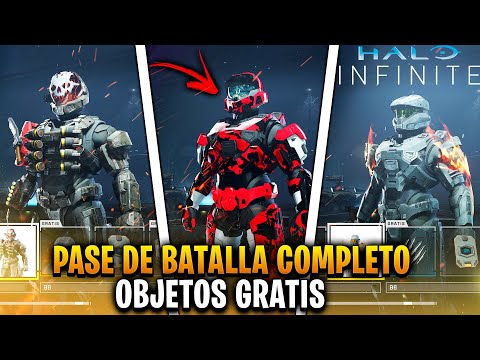 ME COMPRO EL PRIMER PASE DE BATALLA DE HALO INFINITE! *TODO EL CONTENIDO*