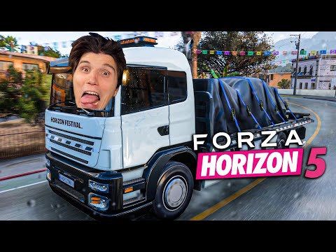 Mein neuer JOB als LKW FAHRER | Forza Horizon 5