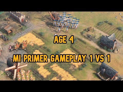 MI PRIMER 1 VS 1 EN AGE OF EMPIRES 4