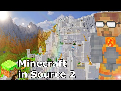 Minecraft in Half-Life: Alyx!