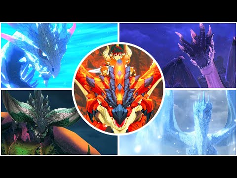 Monster Hunter Stories 2 – All Elder Dragon Bosses & Endings (PC 60FPS)