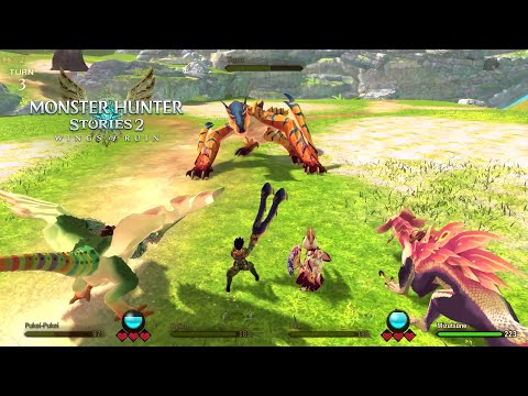 Monster Hunter Stories 2 – Co-Op Gameplay