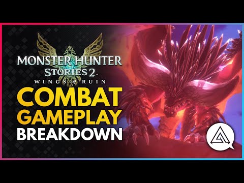 Monster Hunter Stories 2 | Combat Breakdown! PvP, Co-op, Attack Types, Part Breaks & More