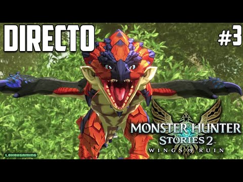 Monster Hunter Stories 2 – Directo 3# Español – Rathalos – Criando Monsties – Nintendo Switch
