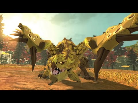 Monster Hunter Stories 2 – Gold Rathian Boss Fight DLC