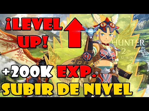 [Monster Hunter Stories 2] [GUIA] ¡SUBIR DE NIVEL! ¡+200K DE EXP!