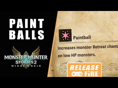 Monster Hunter Stories 2 how to get paintballs – Wings of Ruin
