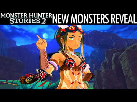 Monster Hunter Stories 2 NEW MONSTERS GAMEPLAY REVEAL TRAILER NEWS モンスターハンターストーリーズ2：破滅の翼 新着 詳細 ビデオ