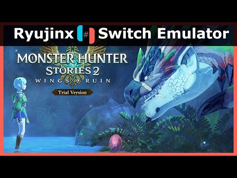 Monster Hunter Stories 2: Wings of Ruin Demo | Ryujinx Switch Emulator | RTX 2060 + Ryzen 5 5600x