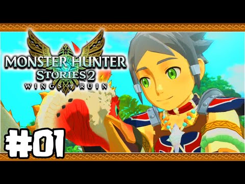 Monster Hunter Stories 2 Wings of Ruin Part 1 MY OWN MONSTIE Gameplay Walkthrough  #MHStories2
