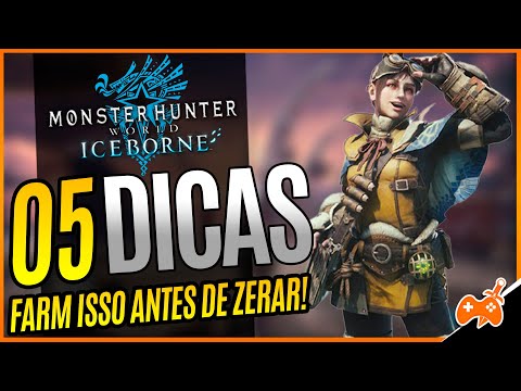 Monster Hunter World – 5+ DICAS de FARM para FICAR PODEROSO antes de ZERAR o GAME!!