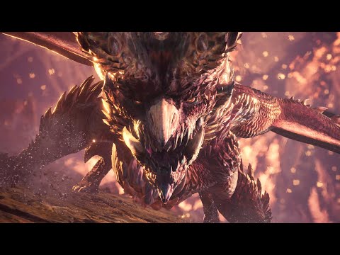 Monster Hunter World – Alatreon Boss Fight (Hammer) (4K)