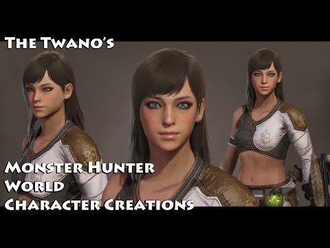 Monster Hunter World – Character Creation (Cute Female) #1